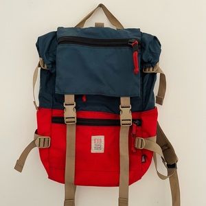 Topi Design Rover Backpack, red and Blue color